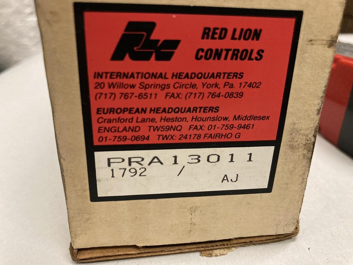 Used Red Lion,PRA1-3011,Relay Module