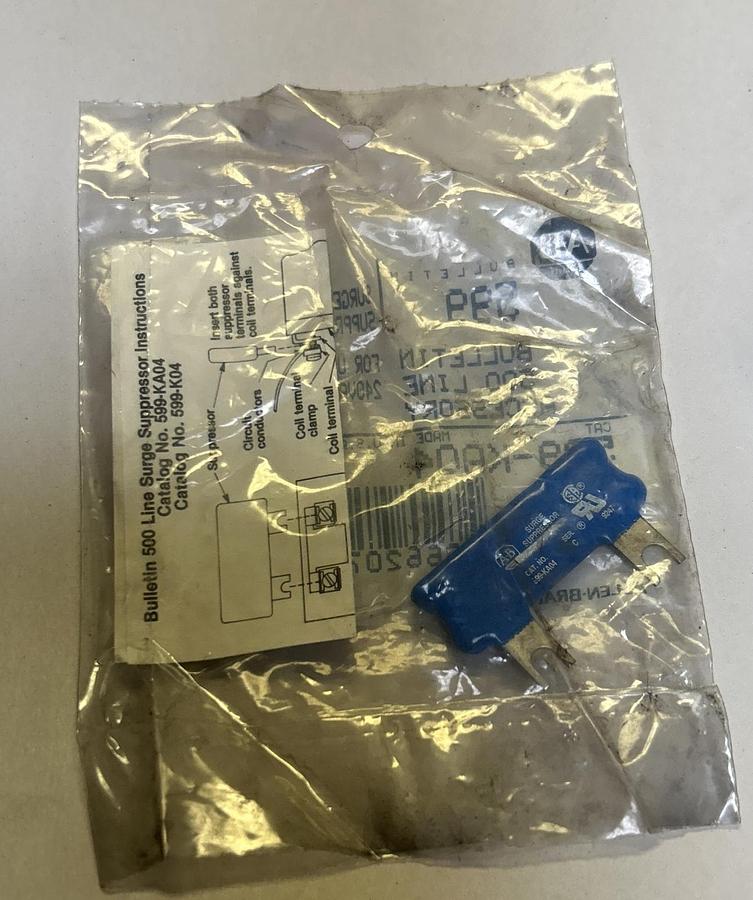 Used ALLEN BRADLEY,599-KA04,SURGE SUPPRESSOR NEW