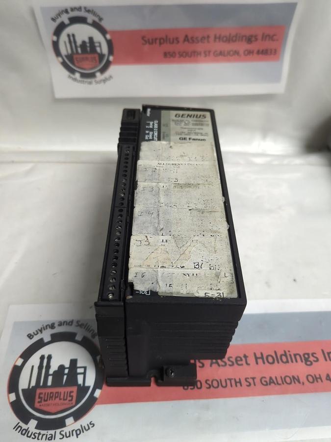 Used GE FANUC,IC660BBA103,THERMOCOUPLE UNIT 115V 50/60HZ OR 125VDC .1A USED