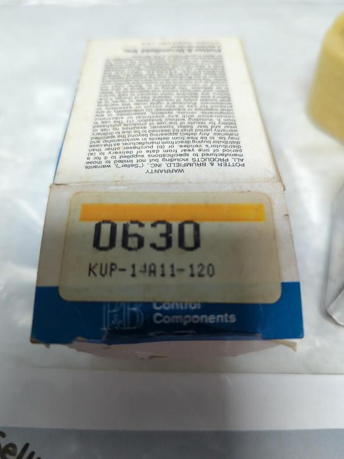 POTTER & BRUMFIELD,0630, RELAY KUP=14A11-120 NOS