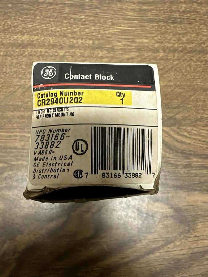 GE,CR2940U202,Contact Block