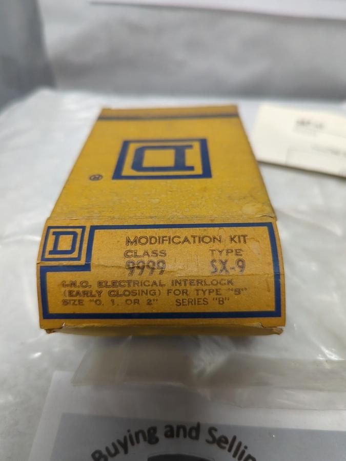 SQUARE D,9999-SX-9,ELECTRICAL INTERLOCK NOS