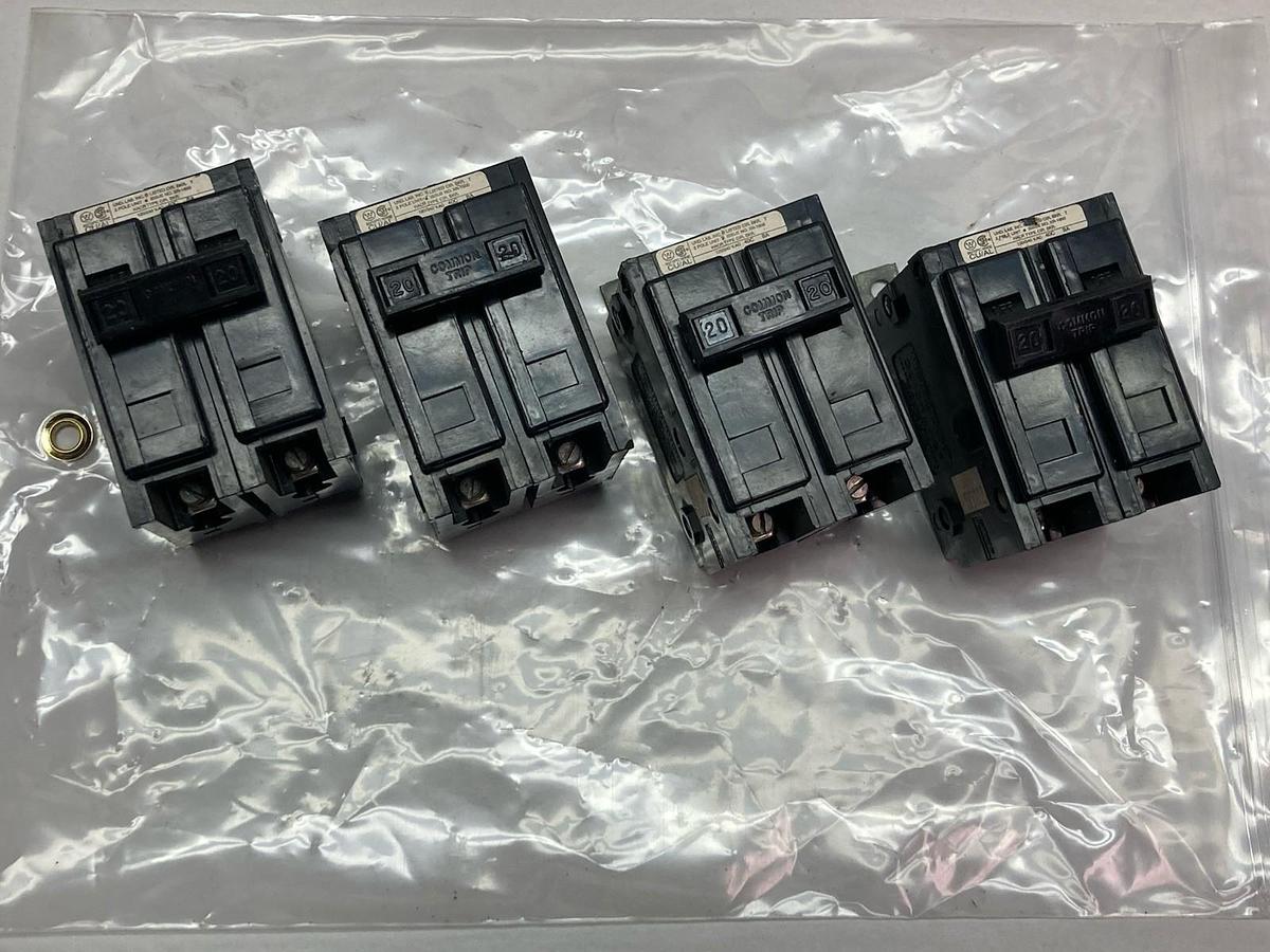 Used Westinghouse,Type XR-1600,2-Pole Circuit Breaker 120/240Vac 20A