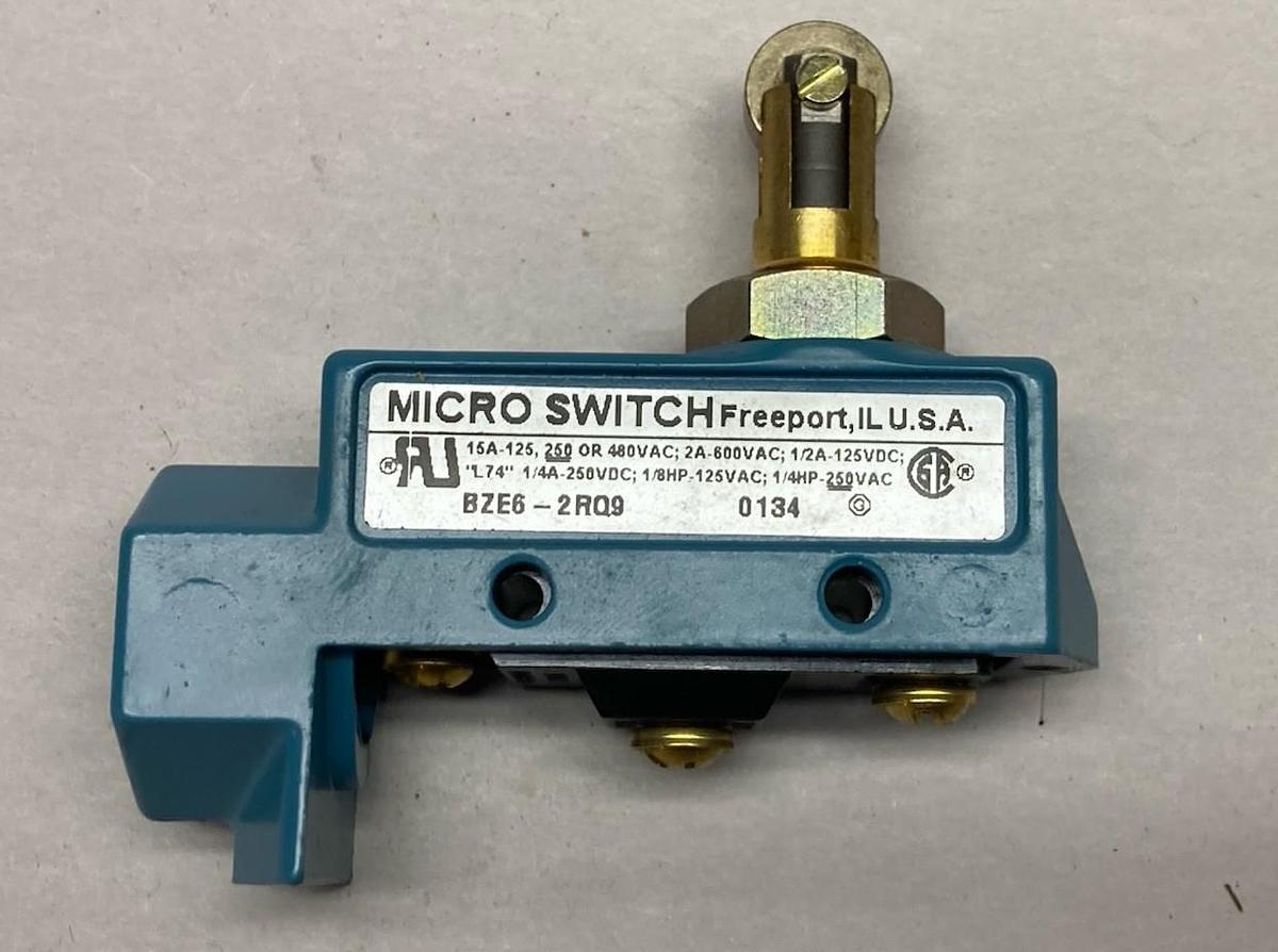 Used Honeywell,BZE6-2RQ9,Micro Switch