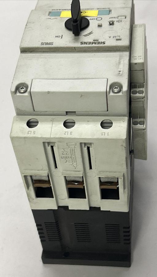 Used SIEMENS,3RV1341-4JC10,CIRCUIT BREAKER