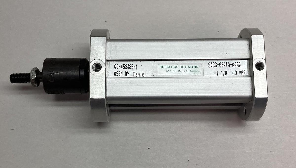 Numatics,S4CG-03A1A-AAA0,Cylinder Actuator 1-1/8 3.000
