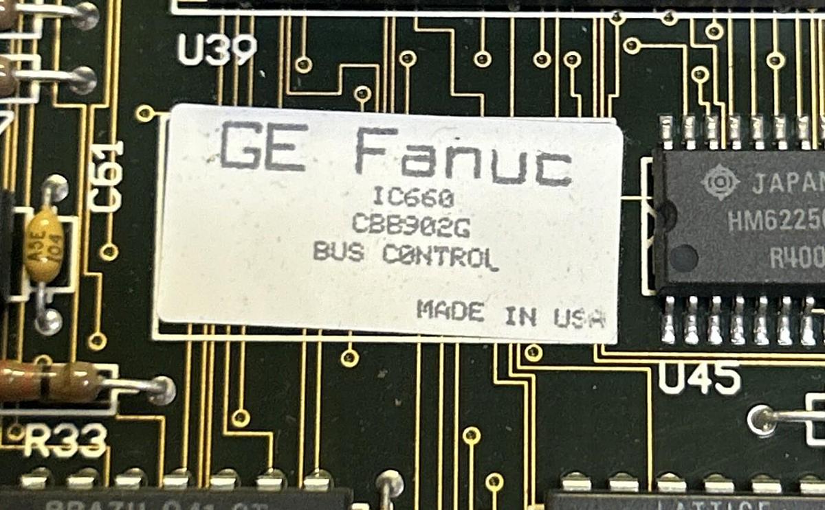 Used GE FANUC,IC660CBB902G,BUS CONTROL BOARD