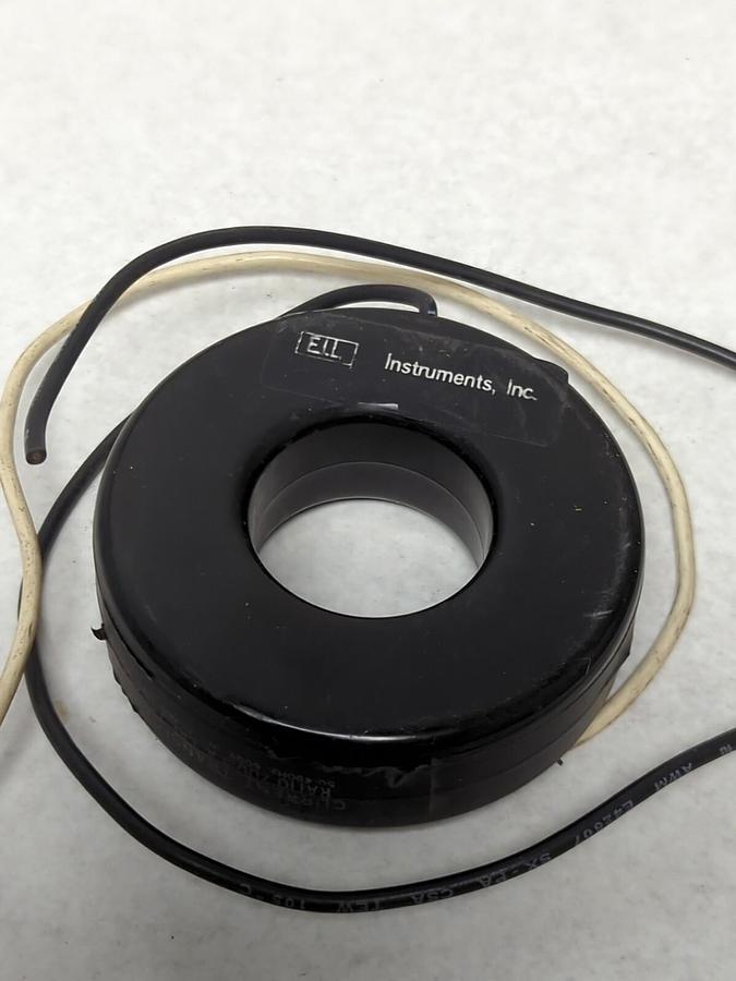E.I.L INSTRUMENTS,5-RL-201,CURRENT TRANSFORMER 5-400HZ 600V RATIO 200:5 A NOS