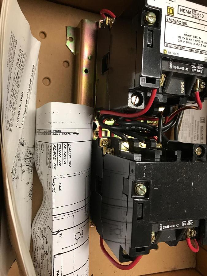 Square D,8702SB010V02S,Series A Size 0 Starter