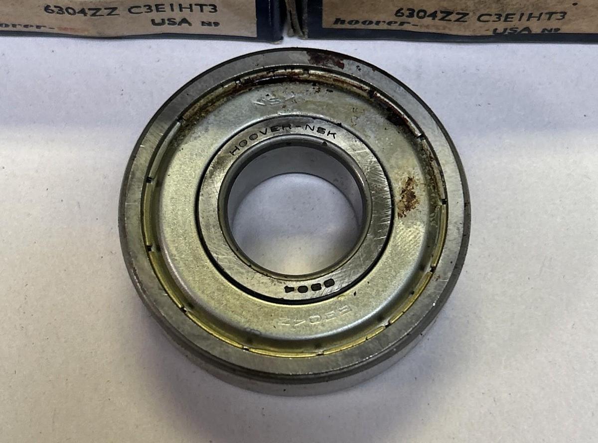 NSK,6304ZZC3E1HT3,DEEP GROOVE BALL BEARING LOT OF 3 NOS