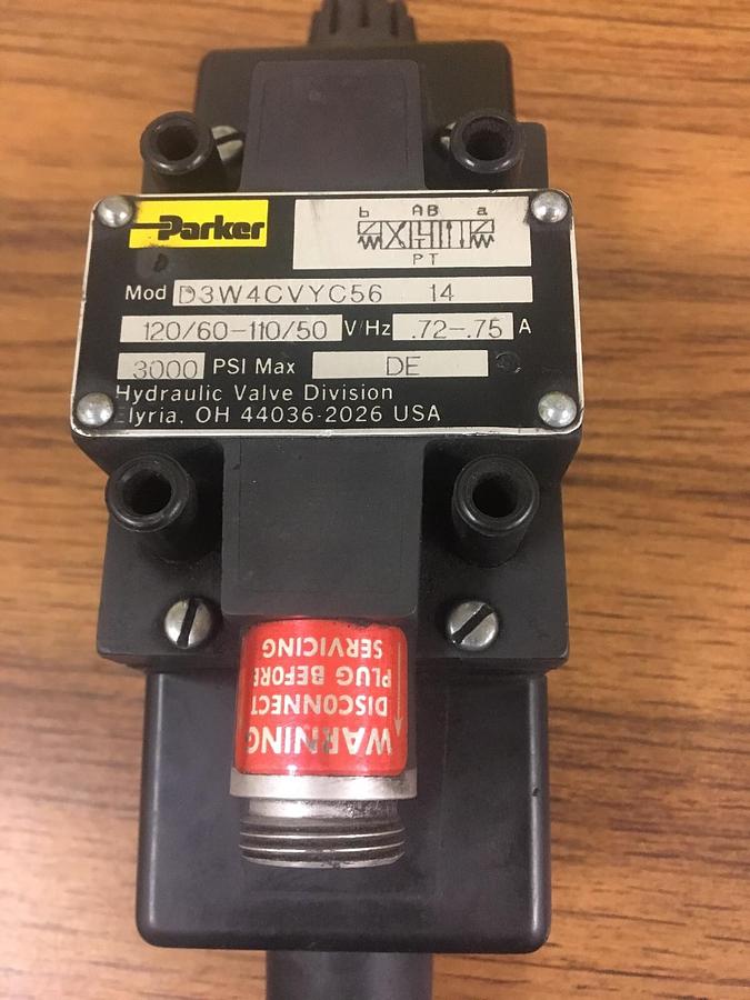 PARKER,D3W4CVYC56,DIRECTIONAL CONTROL VALVE NOS