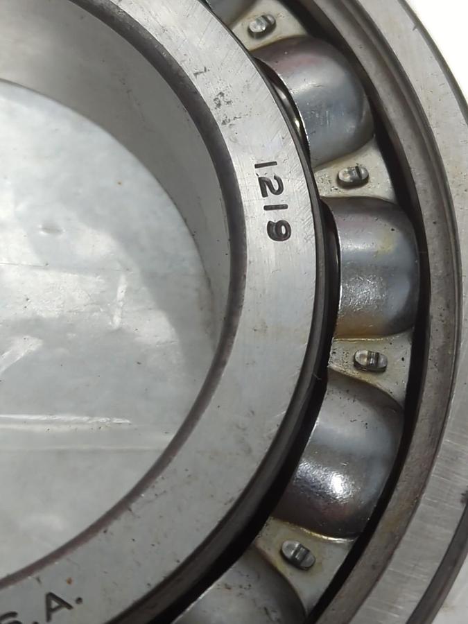 Used NEW DEPARTURE,1219,DEEP GROOVE BALL BEARING PRE-OWNED