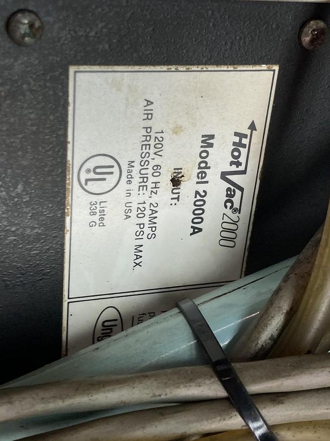 Used Ungar Hot Vac,2000A,Portable Desoldering System 120V 60Hz 2A