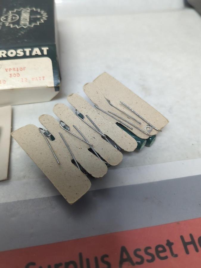 CLAROSTAT,VPR10F,RESISTORS 12 WATT PACK OF 10 NOS
