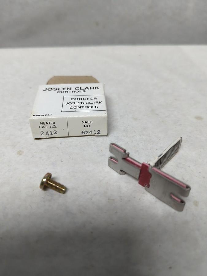 JOSLYN CLARK,2412,OVERLOAD RELAY HEATER NOS