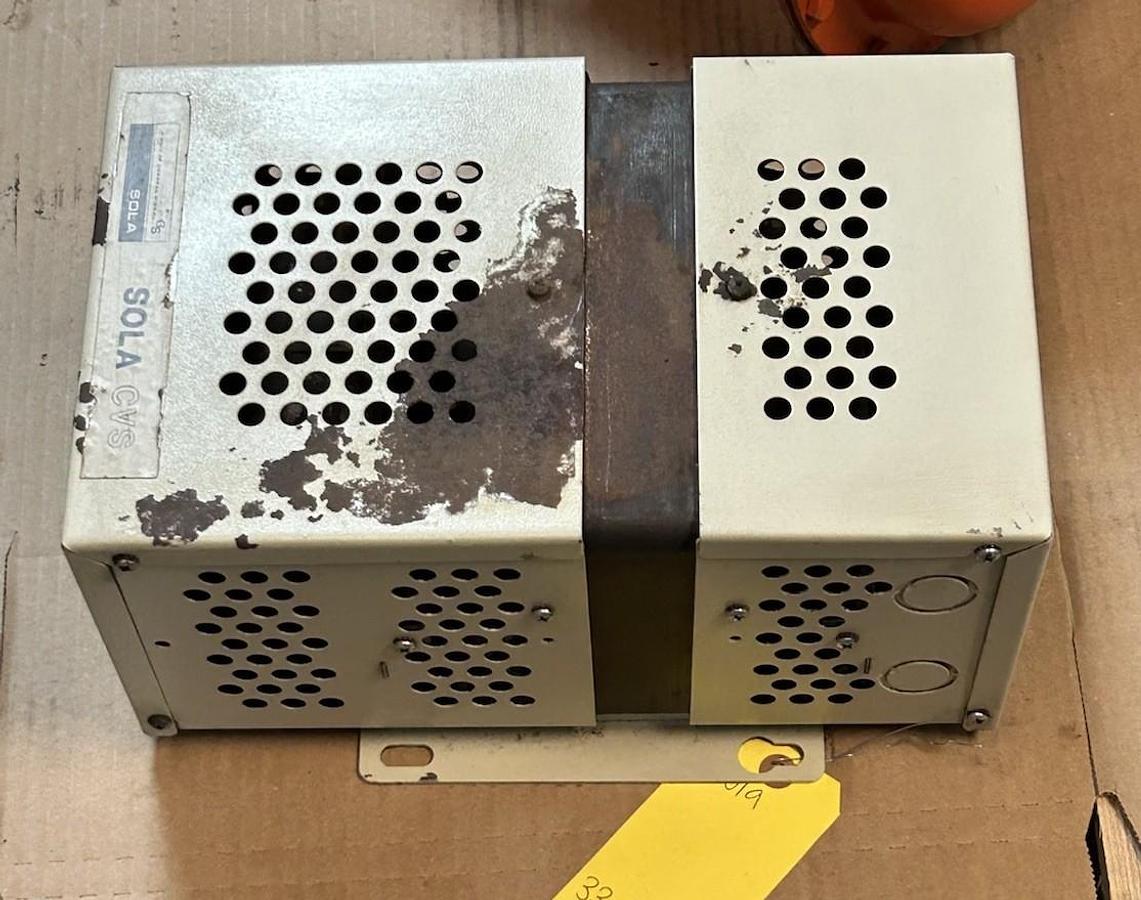 Used SOLA,23-23-150-8,CONSTANT VOLTAGE TRANSFORMER 500VA 120/208/240/480V