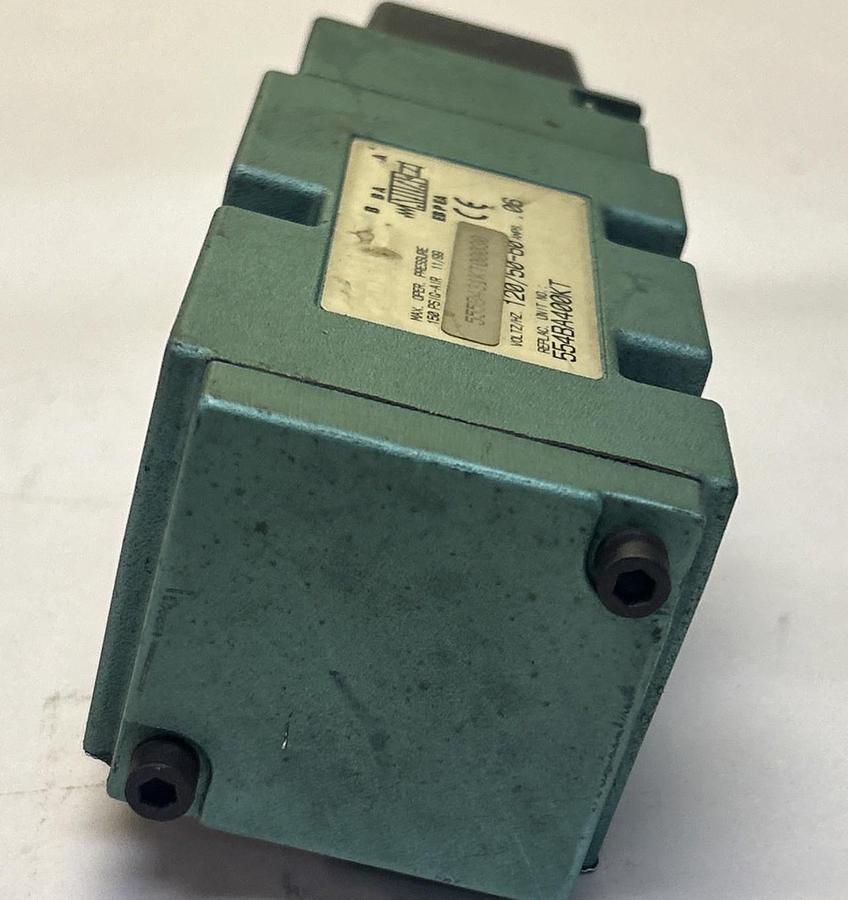 Used ASCO,554BA400KT,SOLENOD VALVE 150 PSIG