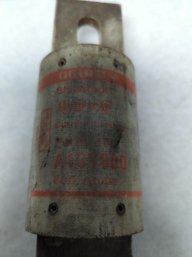 Used GOULD SHAWMUT,A4BY-800,AMP-TRAP 800 AMP FUSE PRE-OWNED
