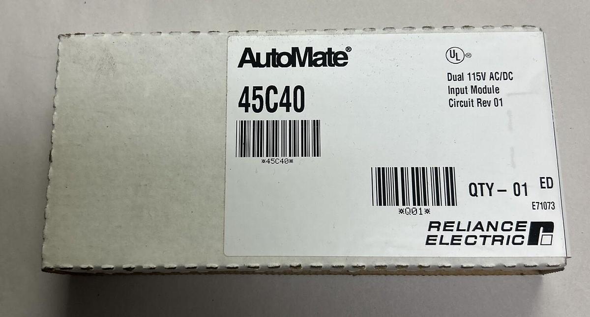 Used RELIANCE ELECTRIC AUTOMATE,45C40,INPUT MODULE NOS