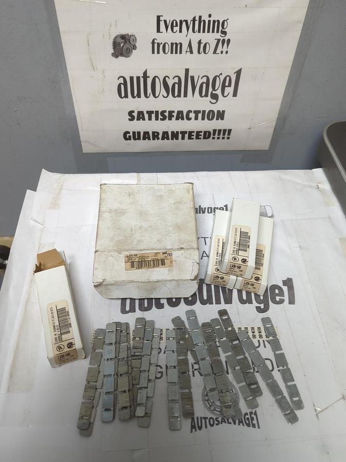 COOPER BUSSMANN,LKN-60,SUPER LAG RENEWAL LINKS LOT OF 80 NOS