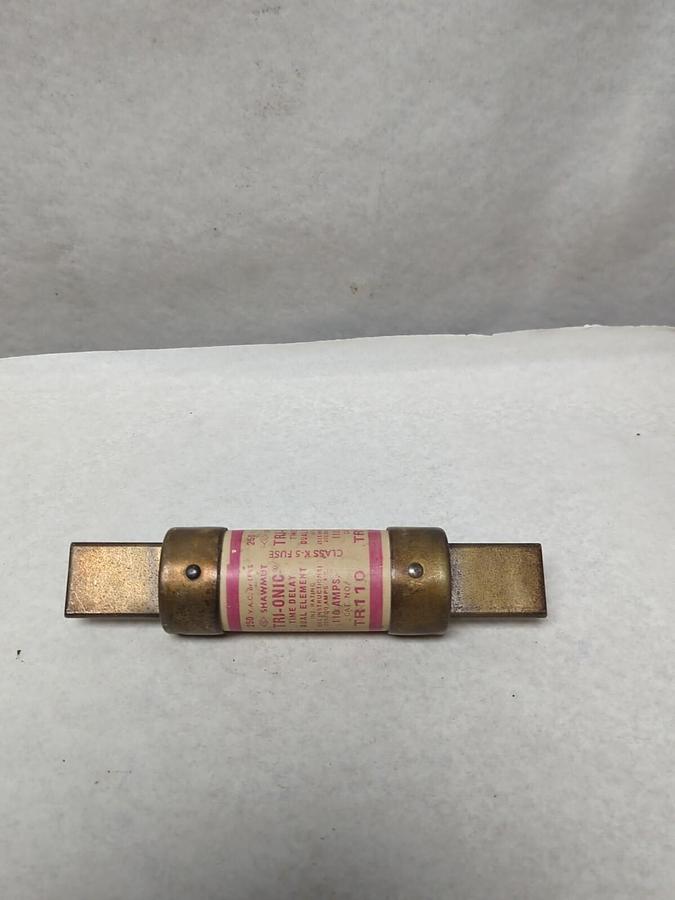 Used GOULD SHAWMUT,TR110,TRI-ONIC 110 AMP FUSE PRE-OWNED