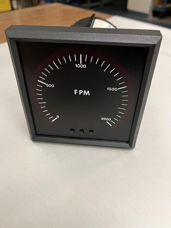 AMETEK DIXSON,DX/BW051P, FPM Meter 0-2000 FPM W digital