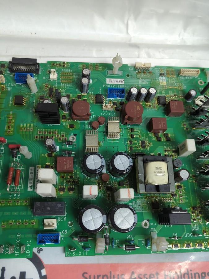 Used SCHNIEDER,PN072128P4,POWER CONTROL BOARD PRE-OWNED