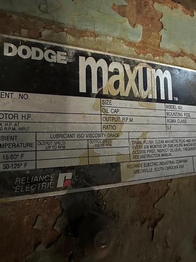 Used Dodge Maxum Speed Reducer Gearbox