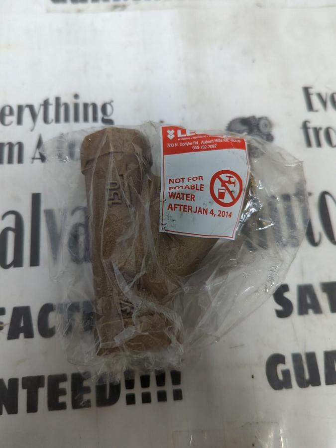 LEGEND,T-15,3/4 INCH BRONZE Y-STRAINER/CHECK VALVE NOS