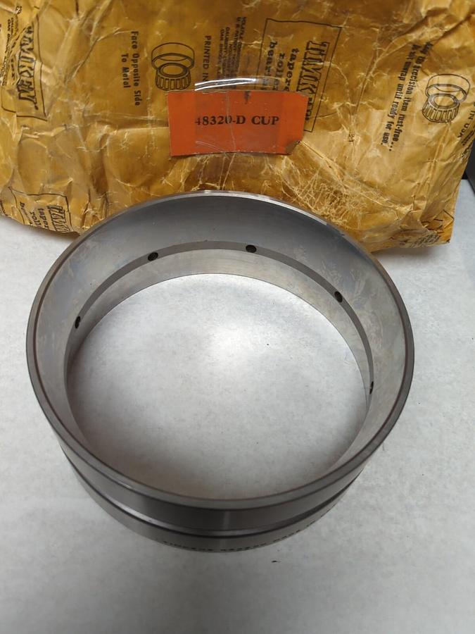 TIMKEN,48320-D,ROLLER BEARING DOUBLE CUP MISSING BOX NOS