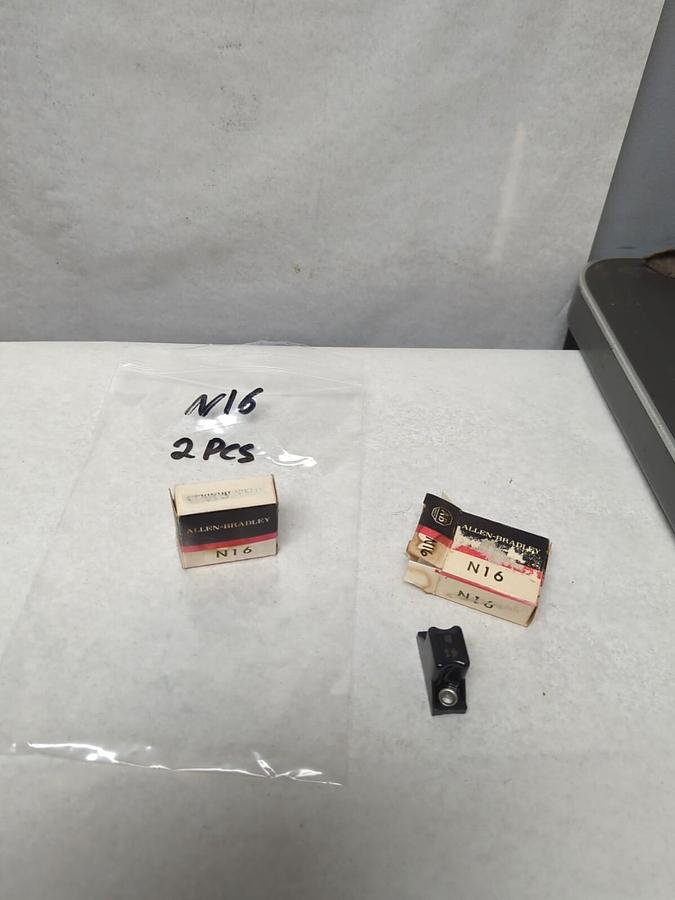 ALLEN BRADLEY,N16,OVERLOAD RELAY HEATER ELEMENT LOT OF 2 NOS