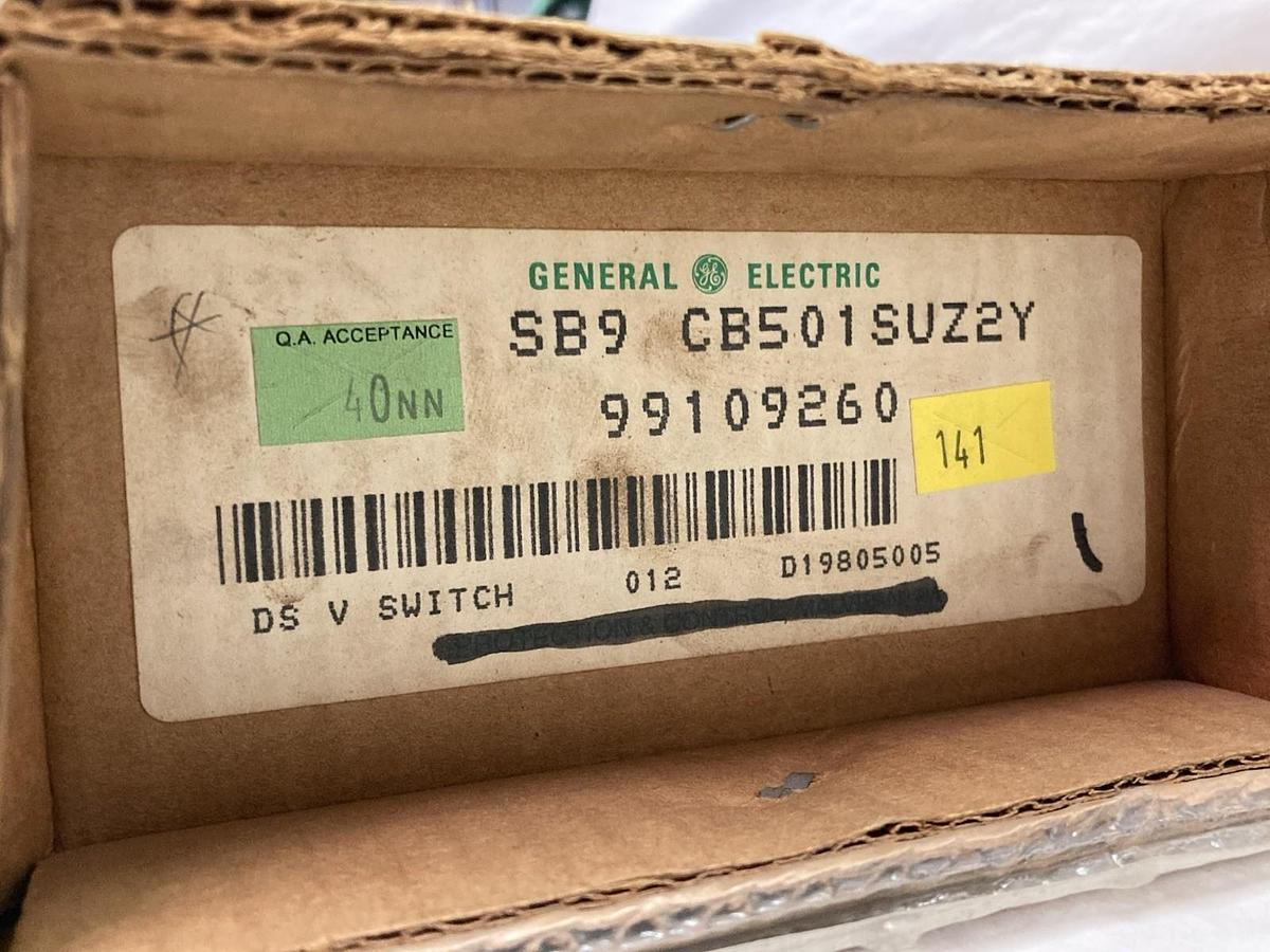 General Electric,SB9 CB501SUZ2Y,Type SB-9 Switch