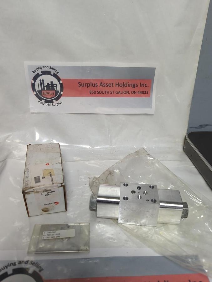 SUN HYDRAULICS,EBY-OF85-A2,HYDRAULIC VALVE MAINIFOLD ASSEMBLY NOS