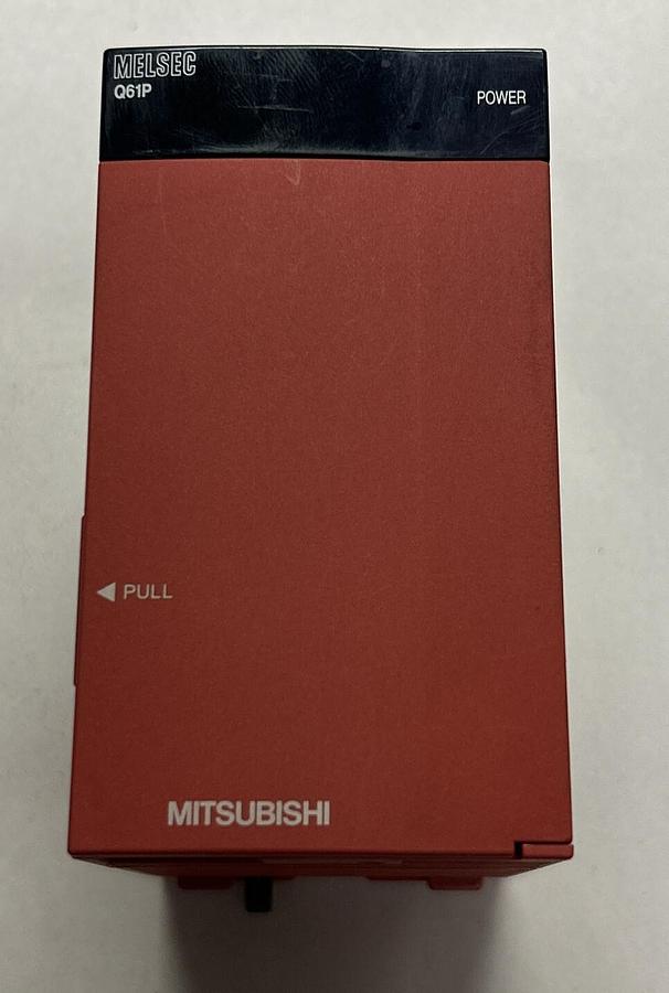 Used MITSUBISHI,Q61P,POWER SUPPLY 100-240 VAC