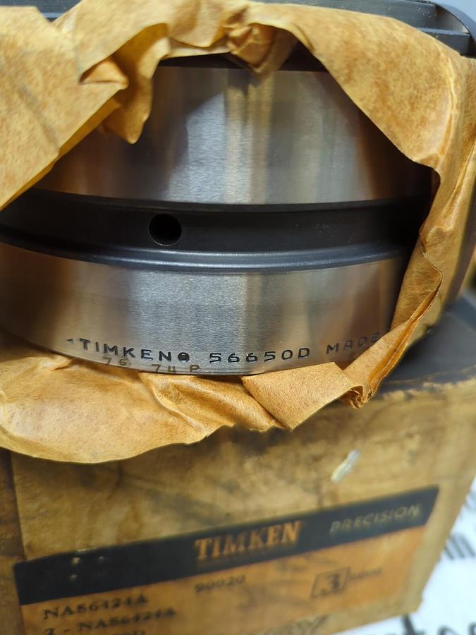 TIMKEN,NA56424A 90020-3,COMPLETE PRECISION ROLLER BEARING ASSEMBLY 56650D NOS