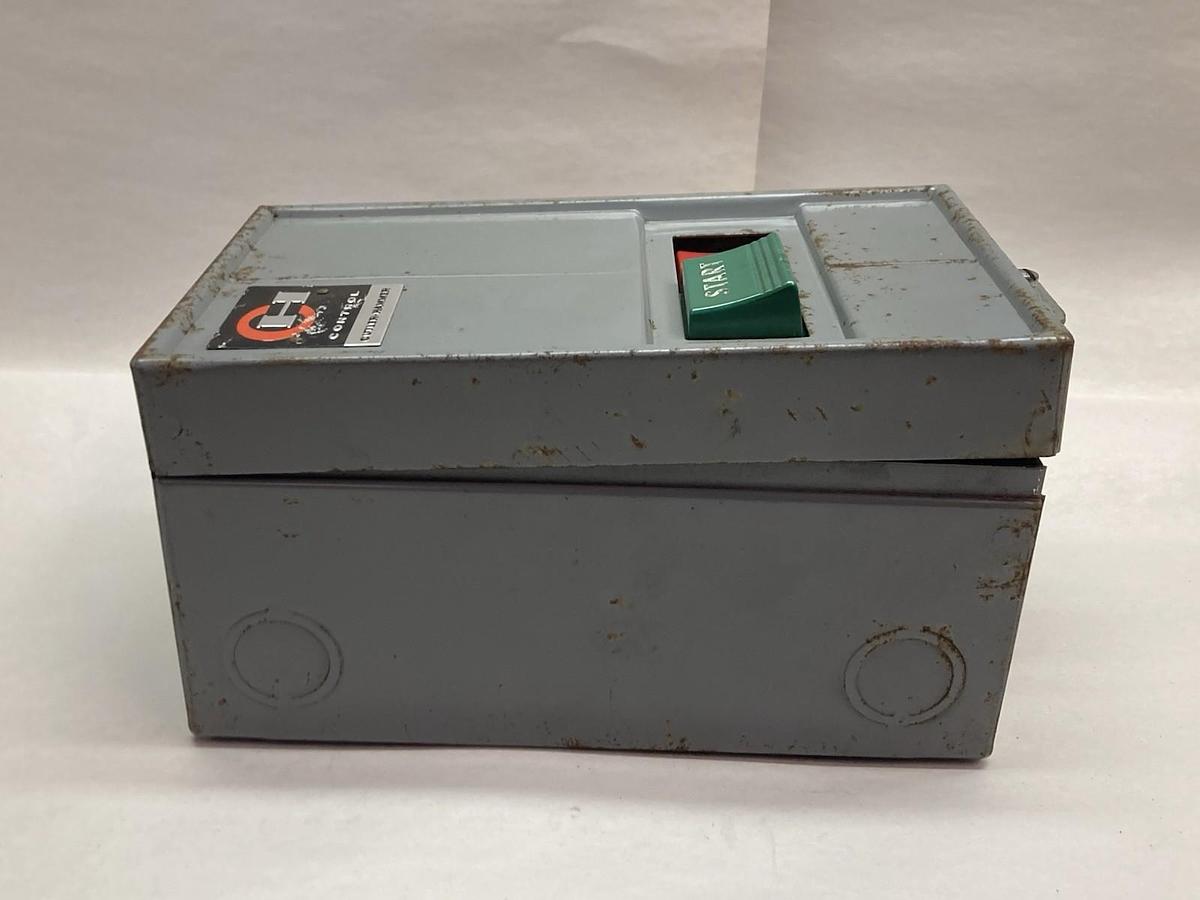 Used Cutler-Hammer,9115H169K,1-Phase Manuel Motor Starter Nemna Size 0