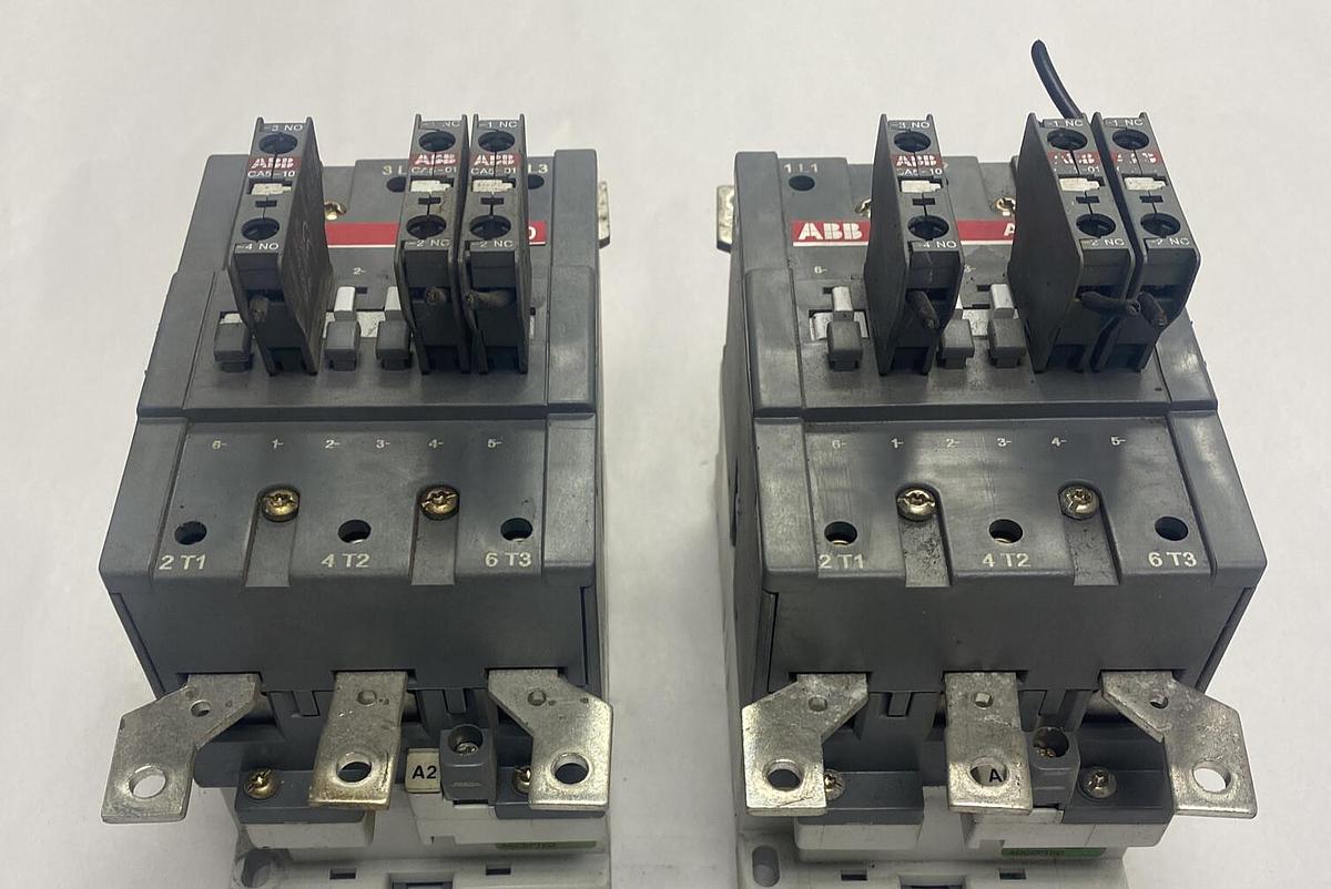Used ABB,A95-30,Contactor 125A 600V Lot Of 2