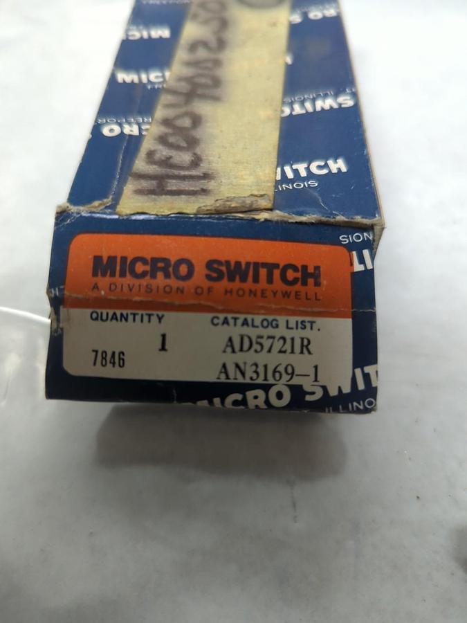 HONEYWELL,AD5721R,ROLLER SWITCH ACTUATOR NOS
