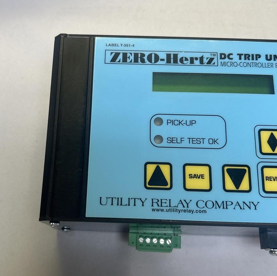 ZERO-HERTZ,B-203,MICRO-CONTROLLER DC TRIP UNIT NOS