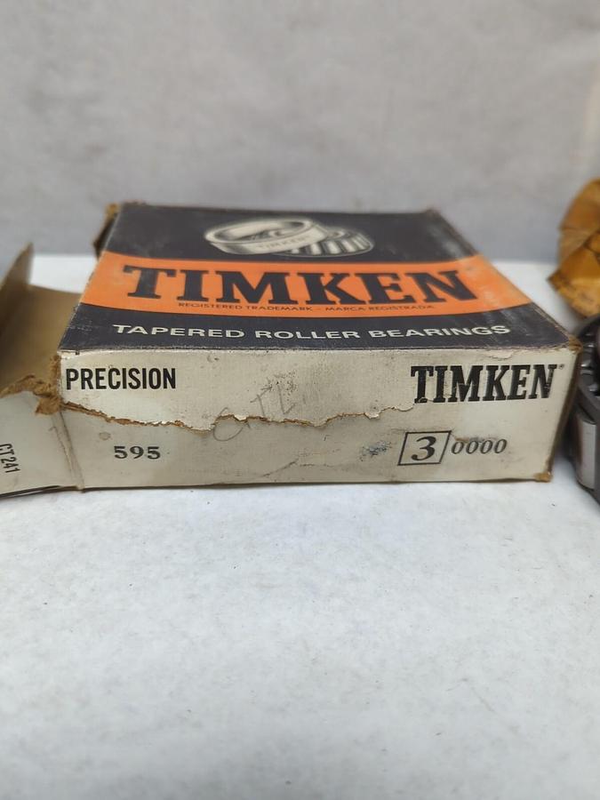 TIMKEN,595-30000,PRECISION ROLLER BEARING CONE NOS