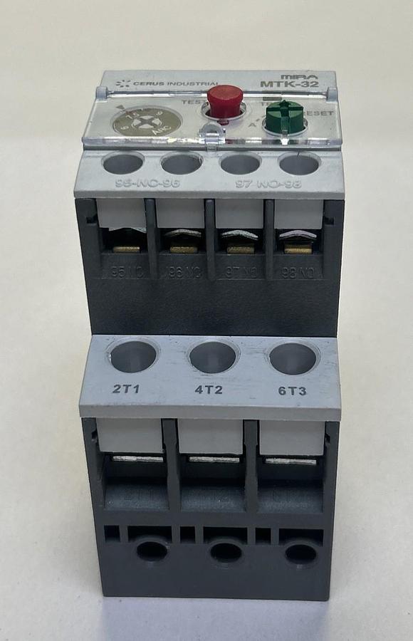 Used CERUS,MTK-32/3K,THERMAL OVERLOAD RELAY