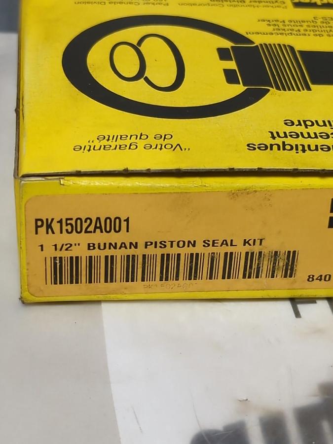 PARKER,PK1502A001,BUNAN PISTON SEAL KIT 1-1/2 INCH NOS