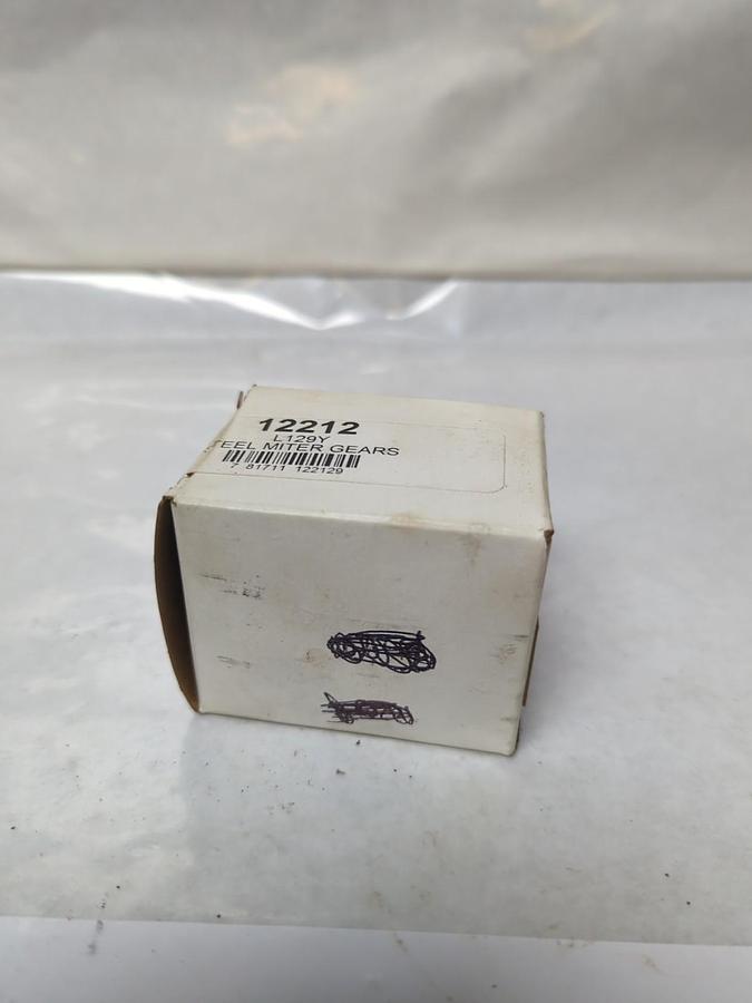 BOSTON GEAR,L129Y,STEEL MITER GEAR NOS