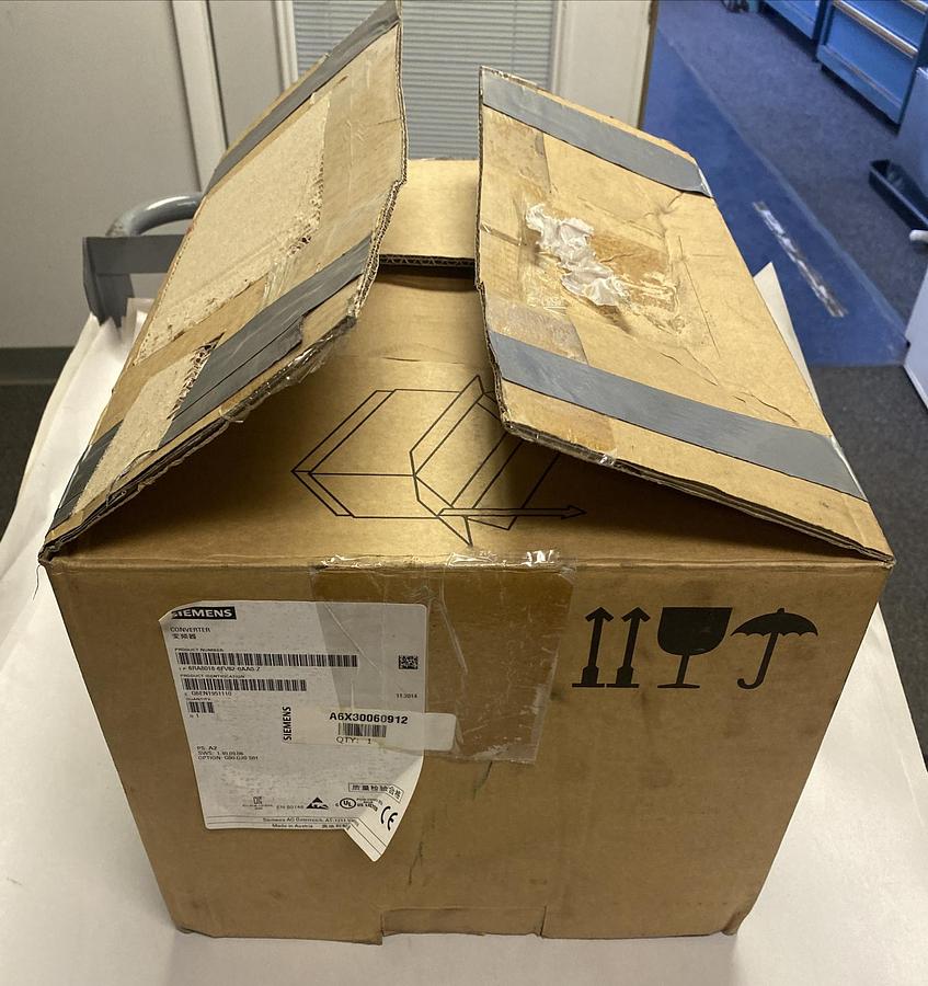 SIEMENS,6RA8018-6FV62-0AA0-Z,SINAMICS DCM DC CONVERTER NEW