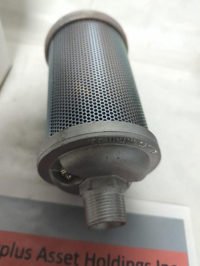 ATOMUFFLER,M07,AIR EXHAUST MUFFLER 3/4 INCH PIPE SIZE NOS