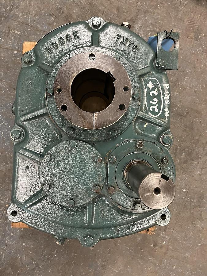 Used DODGE,TXT625T,246151,TORQUE ARM GEAR SPEED REDUCER 25.13:1 38HP 2010RPM