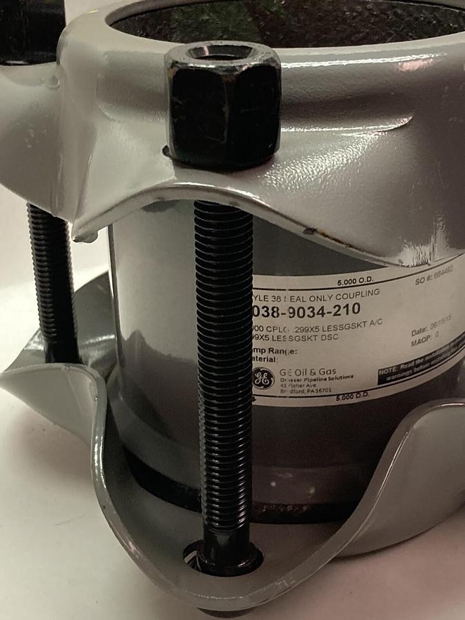 Dresser,0038-9034-210,Style 38 Seal Only Coupling