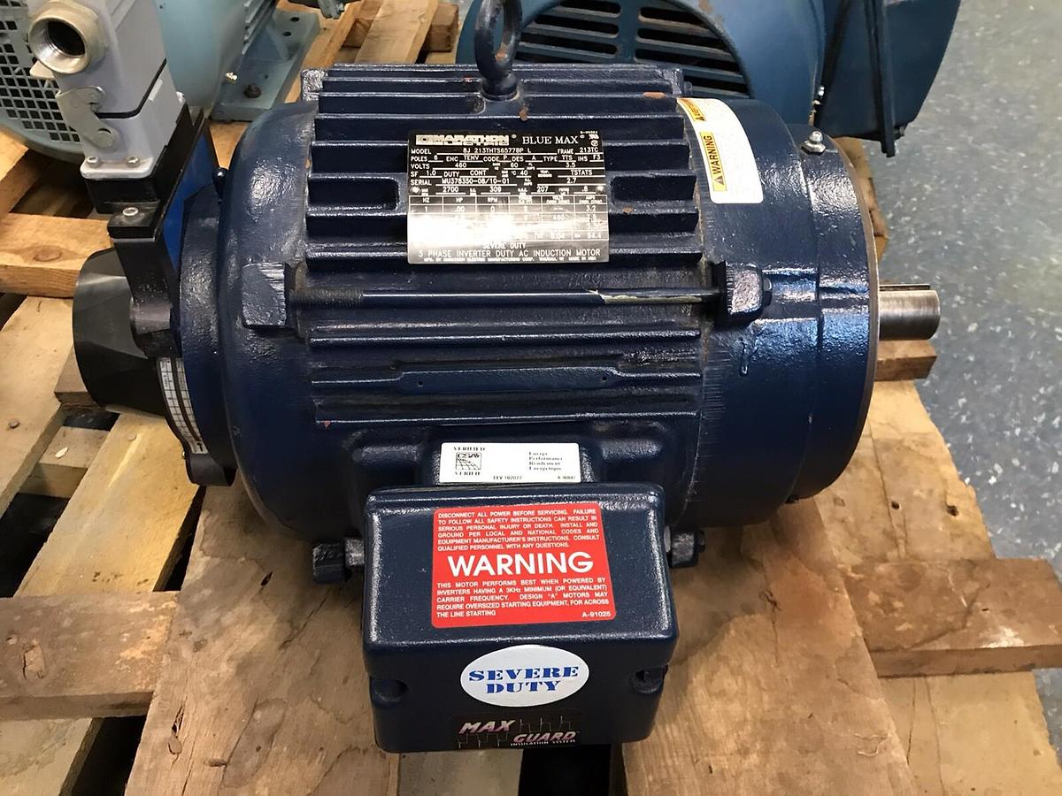 Marathon,2HP Induction,Motor 2700RPM 460V Fra 213TC 8J-213THTS6577BP-L