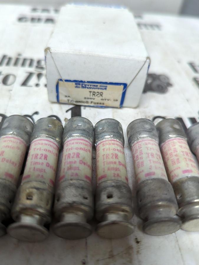 FERRAZ SHAWMUT,TR2R,TRI-ONIC FUSES BOX OF 10 NOS