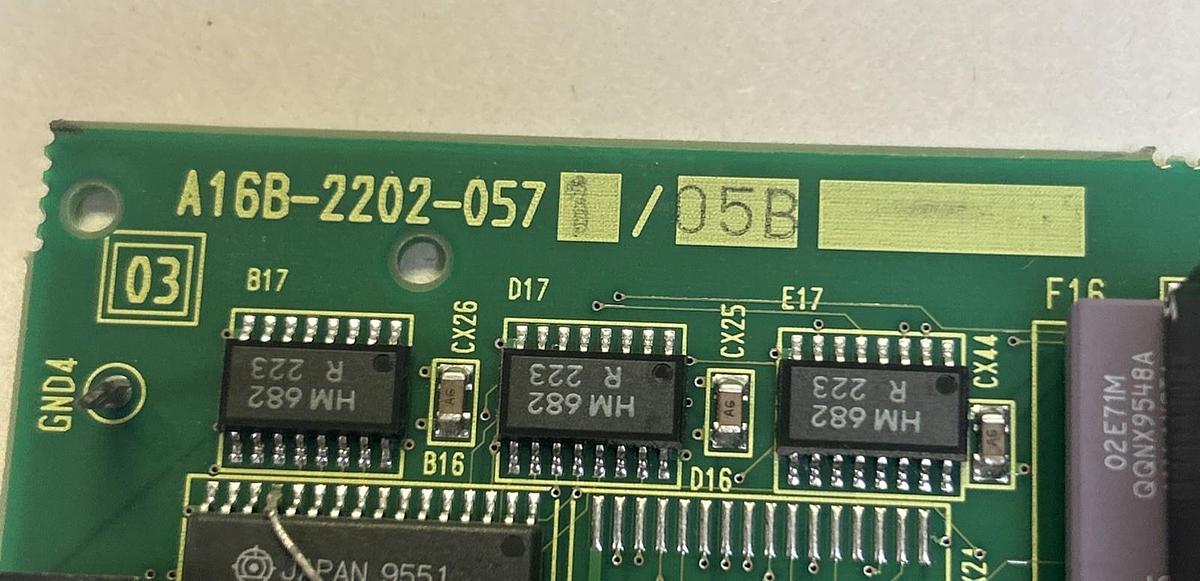 Used FANUC,A16B-2202-0571,CPU PC BOARD